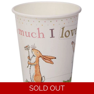 Guess How Much I Love You - Paper Cups